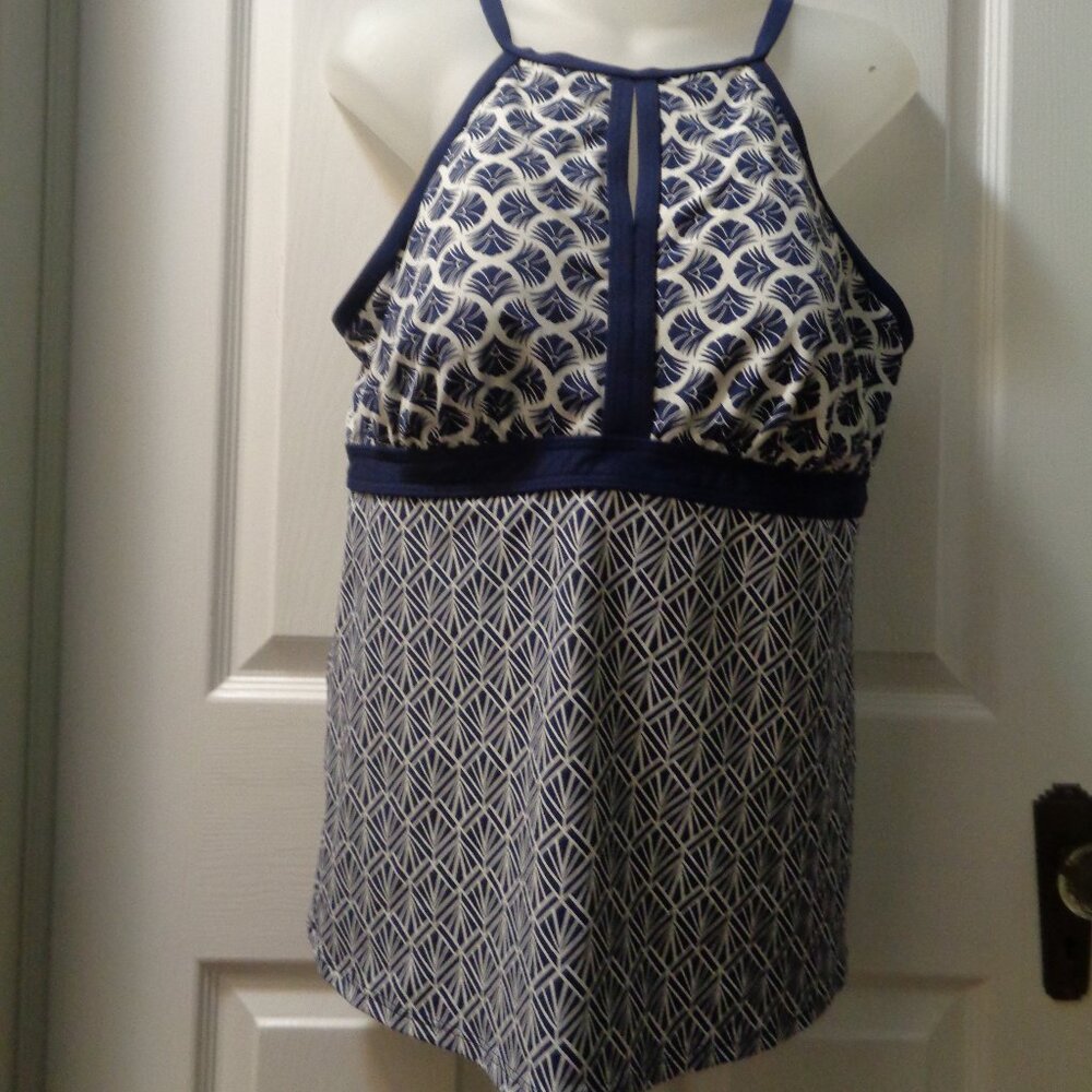 LANDS' END TANKINI TOP SIZE 14L